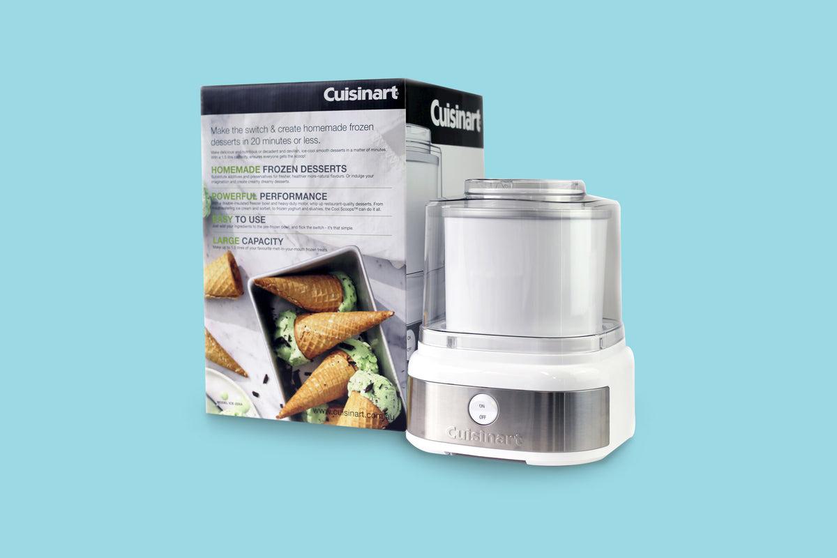 Cuisinart cool scoops ice cream maker 1.5 outlet l